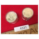 Lot of 24 US President Presidential Coins, Van Bur