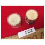 Lot of 24 US President Presidential Coins, Tyler a