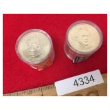 Lot of 24 US President Presidential Coins, Pierce