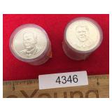 Lot of 24 US President Presidential Coins, Ford an