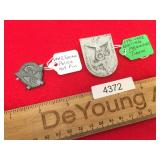 Lot of 2 WWII Era German Nazi Pins
