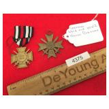 Lot of 2 German Military Pins