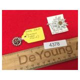 Lot of 2 German Military Pins