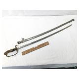Japanese Police Parade Sword or Saber with Scabbar