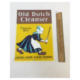 Porcelain Sign, Old Dutch Cleanser, Modern