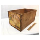 Fruit Crate, Wood or Wooden, Vintage