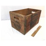 Hires Root Beer Wood Crate, Vintage
