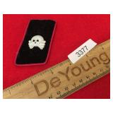 WWII Era German Nazi Army Panzer EM or NCO Collar