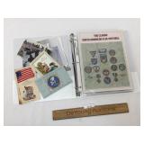 Binder with Military Related Ephemera