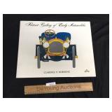 Book, Portrait Gallery of Early Automobiles by Cla