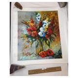 Limited Edition Enhanced Giclee, Gladiolus by Leon