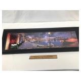 Red Robin Restaurant Print, Evening in Greece by M