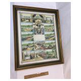 Print, Railroad Record, Retirement Award Certifica