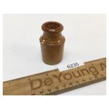 Ink Jar or Mini Crock, Antique