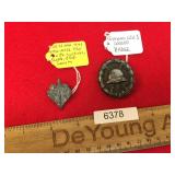 Lot of 2 German Military Pins