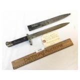 Austria M1895 Mauser Bayonet for 8mm Mannlicher wi
