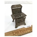 Cast Iron Toy Stove, Dollhouse, Antique