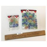 Lot of 68 Glass Marbles by Marble King, NOS, Vinta