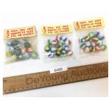 Lot of 42 Marbles, Mr. Peanut, NOS, Vintage