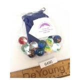 Lot of 10 Marbles, Shasta Visions, Planet Earth or