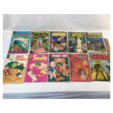 Lot of 10 Comic Books, Vintage