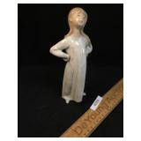 Lladro Figure or Figurine, Girl with Hands Akimbo