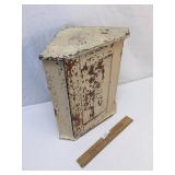 Corner Cabinet, Painted Wood, Antique