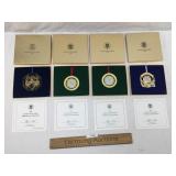 Lot of 4 United States Mint Christmas Ornaments