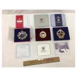 Lot of 3 White House Christmas Ornaments