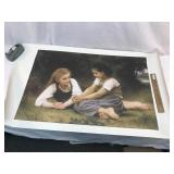 Giclee or Print on Canvas by W. Bouguereau 1882