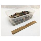 Lot of Hundreds of Buttons, Vintage or Antique