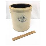 Crock, 4 Gallon, P.E. Co. New Brighton PA, Antique