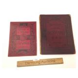Lot of 2 Atlas Books, Antique