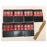 Lot of 7 US Proof Sets, Coins