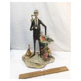 Ceramic Art Figure, Lyndon B. Johnson, The Family