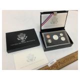 US Coins, 1997 Premier Silver Proof Set