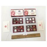 Lot of 2 US Coin Silver Proof Sets