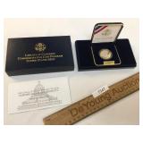 US Coin, 2000 Library of Congress Proof Ten Dollar