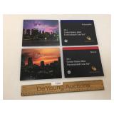 Lot of 4 US Coin Sets, Uncirculated