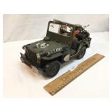 US Army Jeep, Metal Decoration