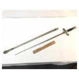 Fraternal Sword with Scabbard, Knights of Columbus
