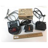 Lot of 3 Transformers for Model Train Sets