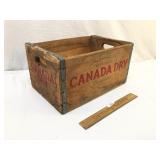 Canada Dry Wood Crate, Vintage