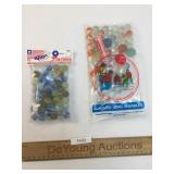 Lot of 125 Vitro Marbles, NOS, Vintage