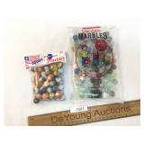 Lot of 121 Vitro Marbles, NOS, Vintage