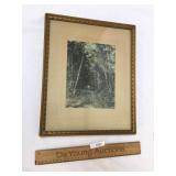 Print, Lane Through the Woods, Antique