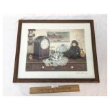 Print, Clock, Doll and Primitives