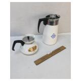 Lot of 2 Corning Kettles, Vintage