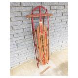 Snow Sled, Western Clipper, Runner Style, Vintage