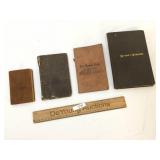 Lot of 4 Books, German and Others, Antique